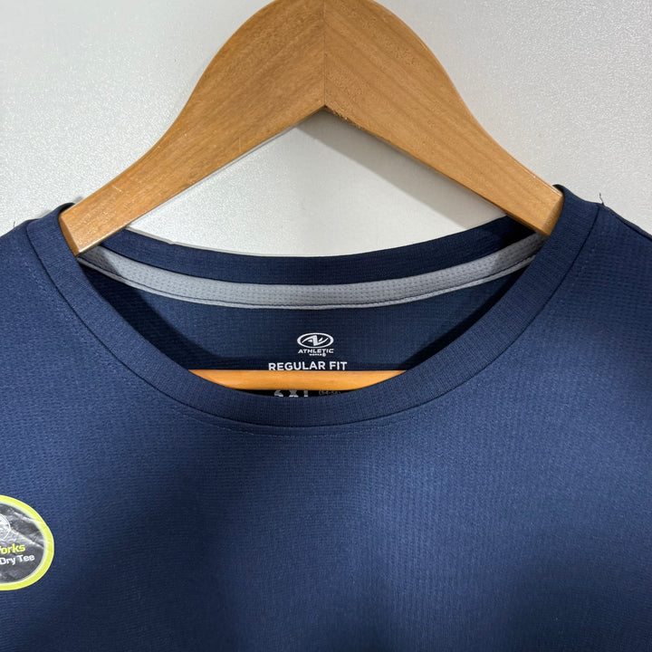 ATHLETIC WORKS SPORT TSHIRT BRAND NEW BLUE COLOUR