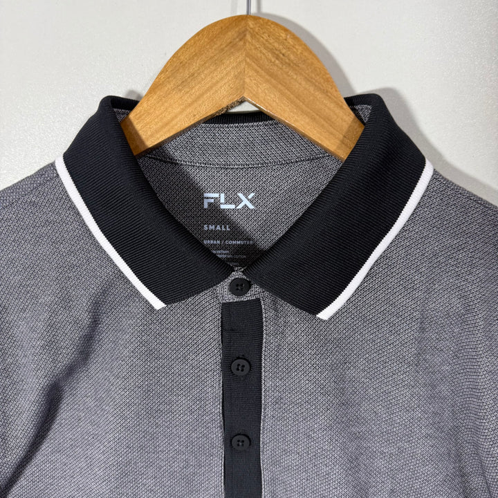 FLX COTTON POLO TSHIRT GREY COLOUR