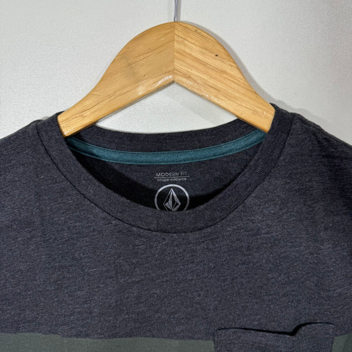 VOLCOM COTTON TSHIRT GREY COLOUR