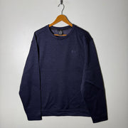 UNDER ARMOUR SWEATSHIRT INNER FLEECE BLUE COLOUR