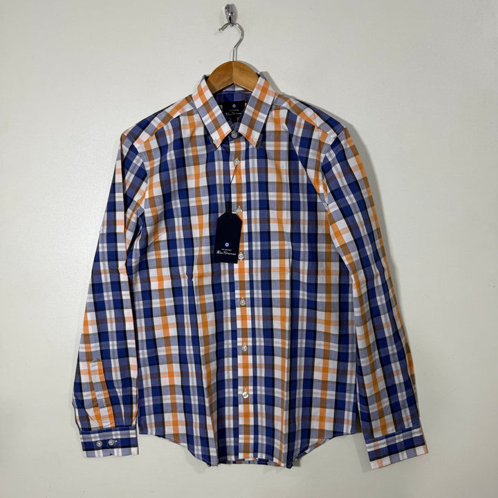 BEN SHERMAN BUTTON DIWN CASUAL COTTON SHIRT BRAND NEW