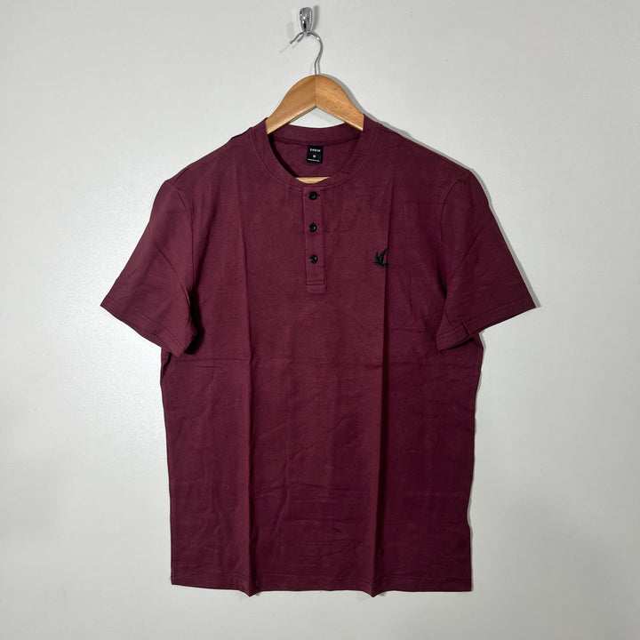 AHEIN HEN LEY COLLAR COTTON TSHIRT