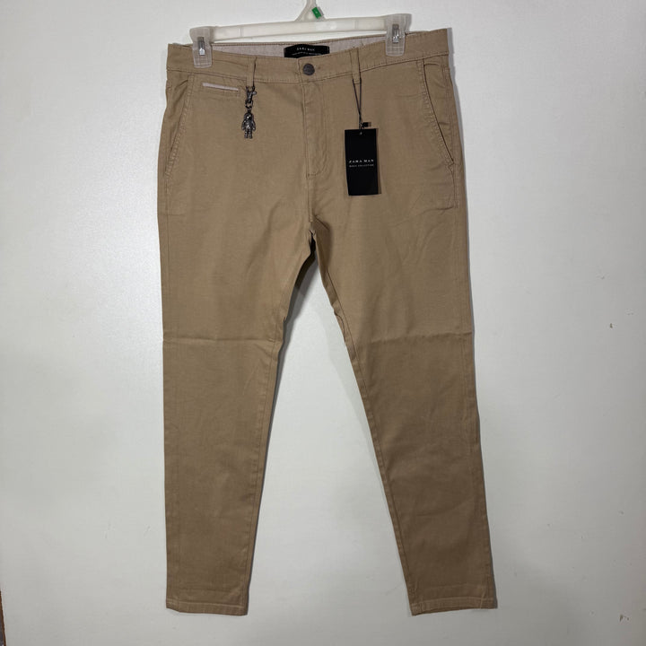 ZARA MAN SLIM FIT COTTON CHINO PANT BRAND NEW WITH STRETCH