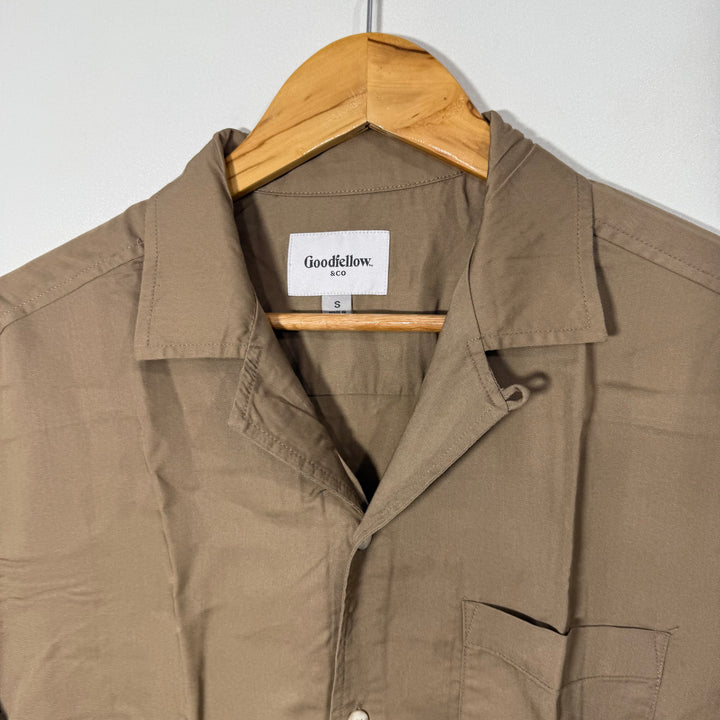 GOOD FELLOW CUBAN COLLAR HALF SLEEVES HAWAI SHIRT