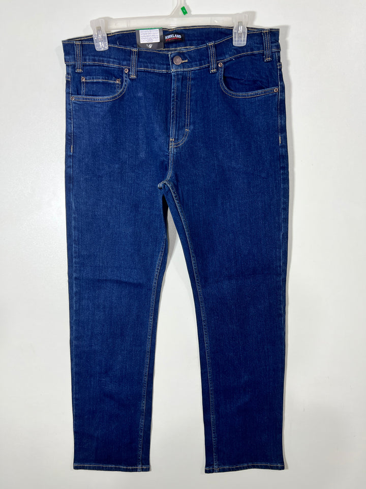 KIRKLAND CUSTOM FIT DENIM PANT BRAND NEW WITH STRETCH
