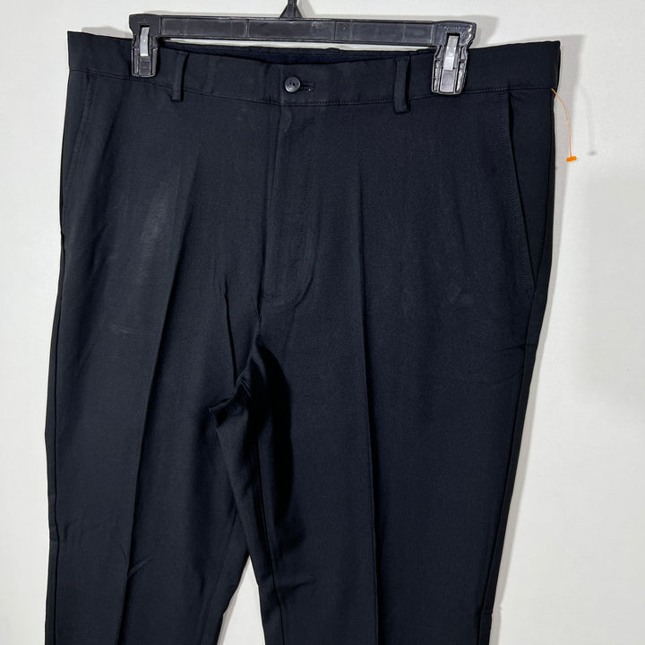 GREG NORMAN STRAIGHT FIT PERFORMANCE PANT WITH STRETCH BLACK COLOUR
