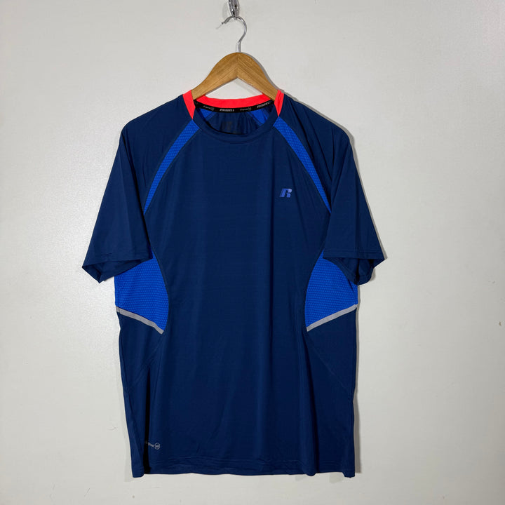 RUSSELL DRI POWER 360 SPORT TSHIRT BLUE COLOUR