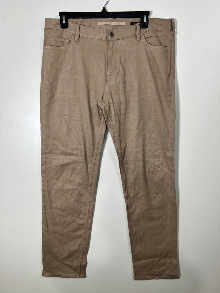 BANANA REPUBLIC TRAVELER SLIM FIT LINEN PANT