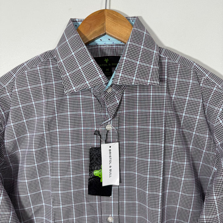 BRISTOL & BULL CHECKERED CASUAL SHIRT BRAND NEW
