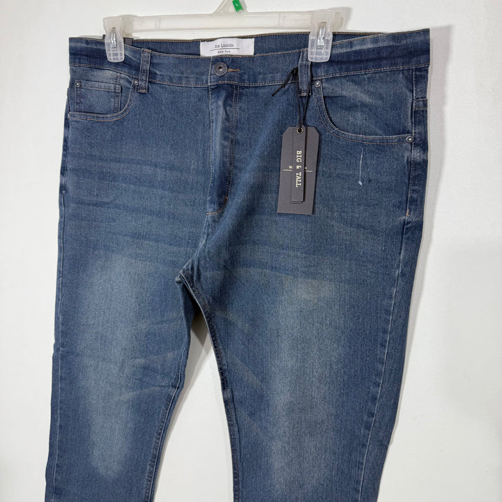 SIX LINCOLN REGULAR FIT DENIM PANT BRAND NEW WITH STRETCH