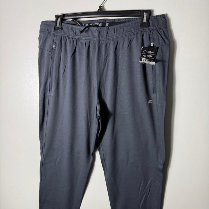 RUSSELL SPORT TROUSER BRAND NEW WITH STRETCH WITH SIDE ZIP POCKETS BRAND NEW GREY COLOUR