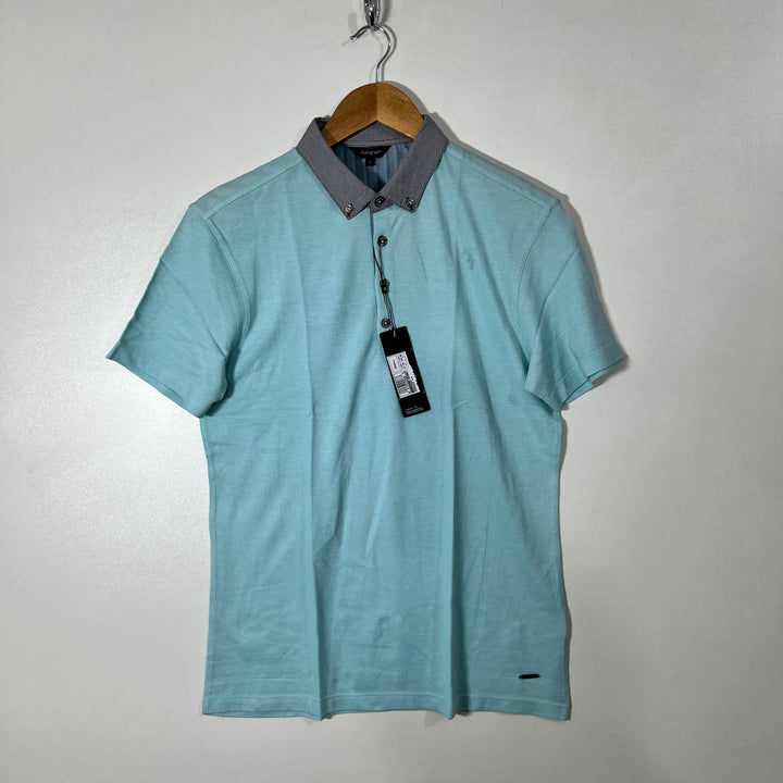 AUTOGRAPH BUTTON DOWN COTTON POLO TSHIRT BRAND NEW