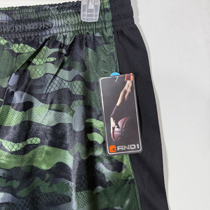AND1 CAMOUFLAGE SPORT SHORT BRAND NEW
