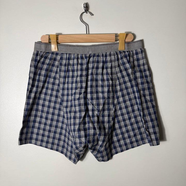 GAP COTTON CHECKERED BOXER SHORT
