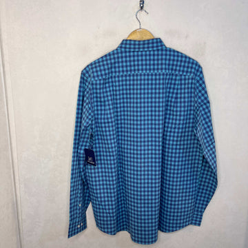 GEORGE CLASSIC FIT BUTTON DOWN CHECKERED COTTON SHIRT BRAND NEW - JS BROTHERS 