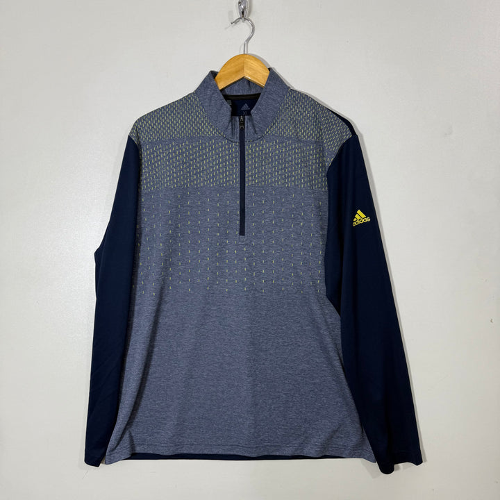 ADIDAS HALF ZIP SPORT PULLOVER