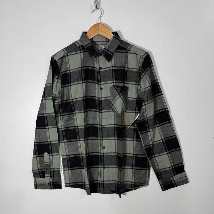 WONDER NATION DOUBLE POCKETS FLANNEL COTTON CHECKERED SHIRT BRAND NEW