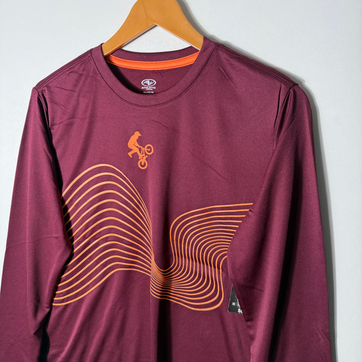 ATHLETIC WORKS LONG SLEEVES SPORT TSHIRT BRAND NEW