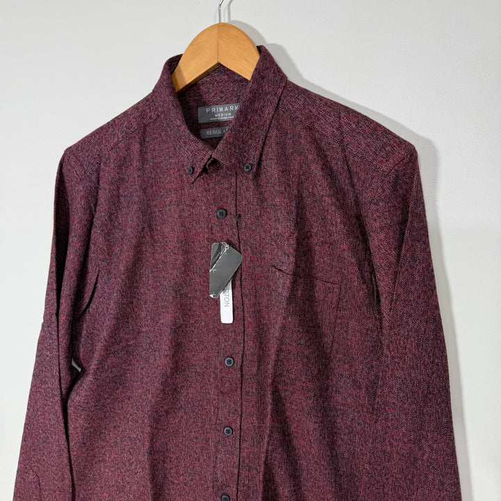 PRIMARK REGULAR FIT BUTTON DOWN FLANNEL SHIRT BRAND NEW