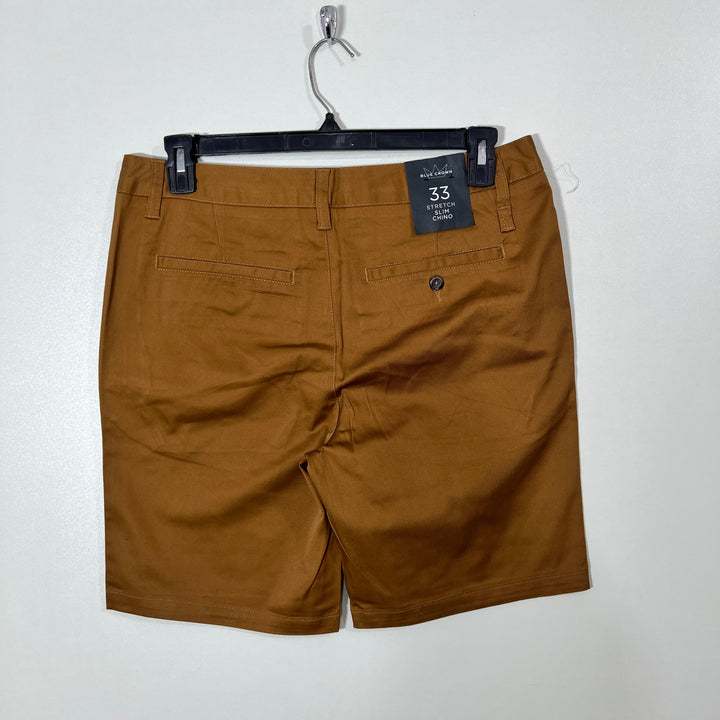 BLUE CROWN SLIM FIT COTTON CHINO SHORT BRAND NEW