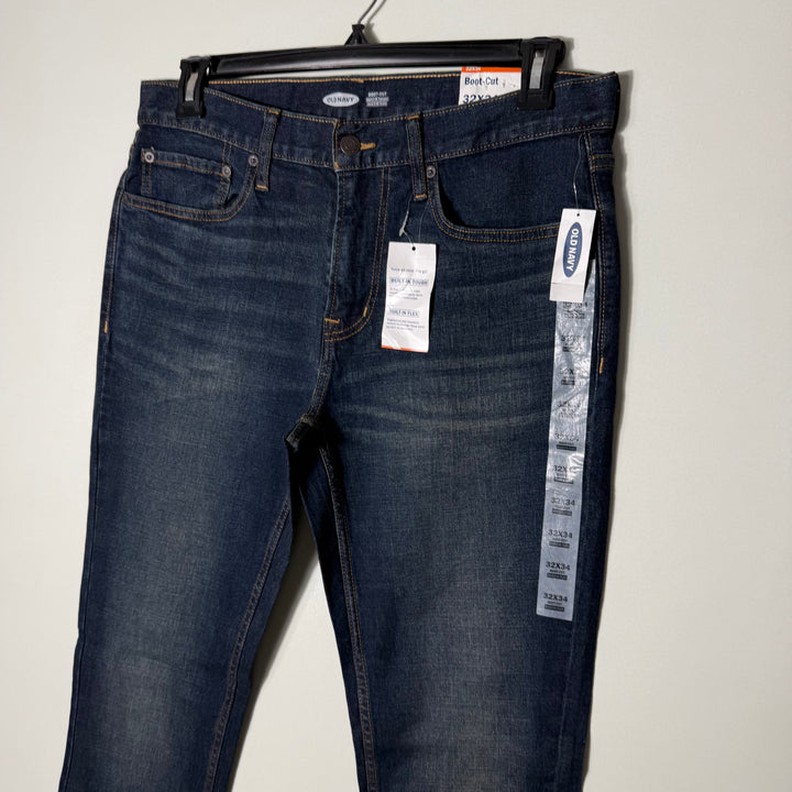 OLD NAVY BOOT CUT DENIM PANT BRAND NEW WITH STRETCH