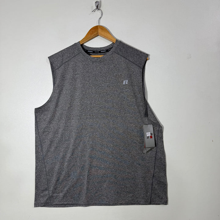 RUSSELL TRAINING FIT SPORT SLEEVES LESS BRAND NEW