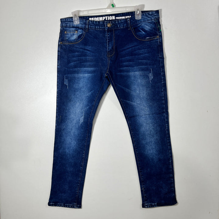REDEMPTION SLIM FIT DENIM PANT WITH STRETCH