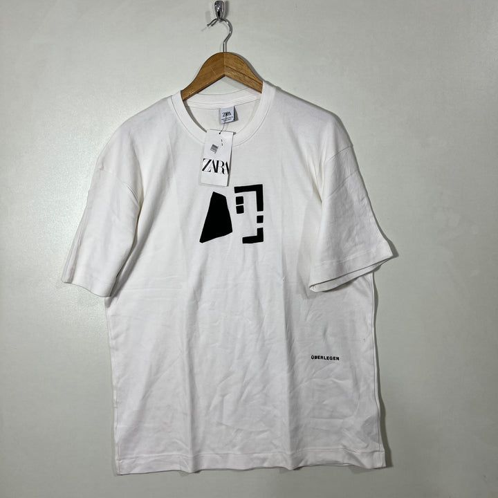 ZARA OVERSIZED COTTON TSHIRT BRAND NEW