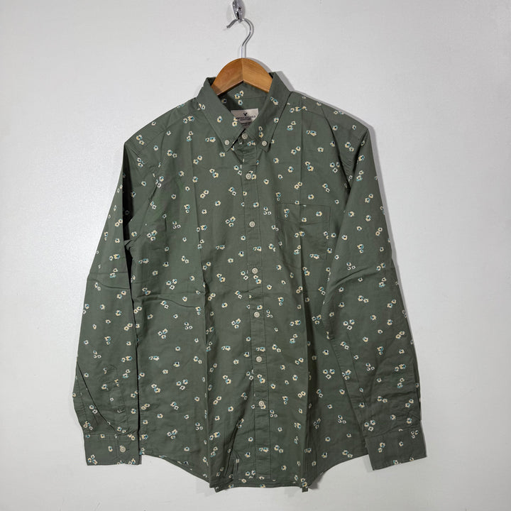 AMERICAN EAGLE BUTTON DOWN CASUAL COTTON SHIRT