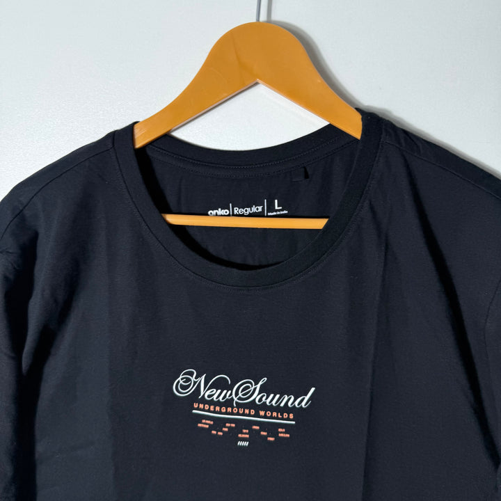 ANKO COTTON TSHIRT BLACK COLOUR
