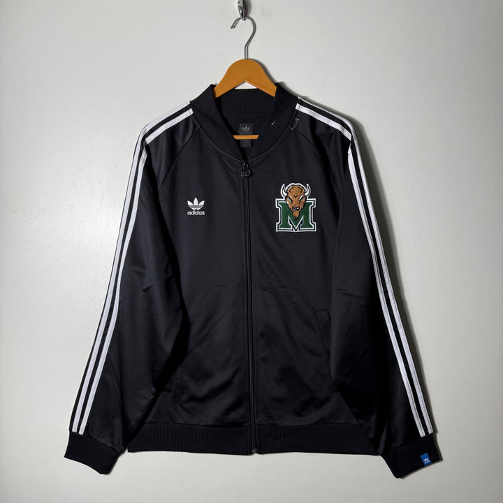 ADIDAS ORIGINALS BEN COLLAR SPORT JACKET BLACK COLOUR