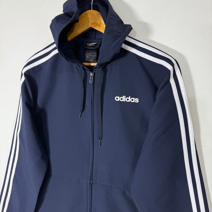 ADIDAS PARACHUTE SPORT JACKET BLUE COLOUR