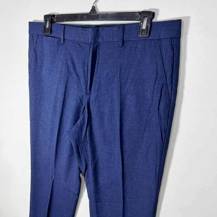 Rw & CO SLIM FIT TEXTURED DRESS PANT WITHOUT STRETCH