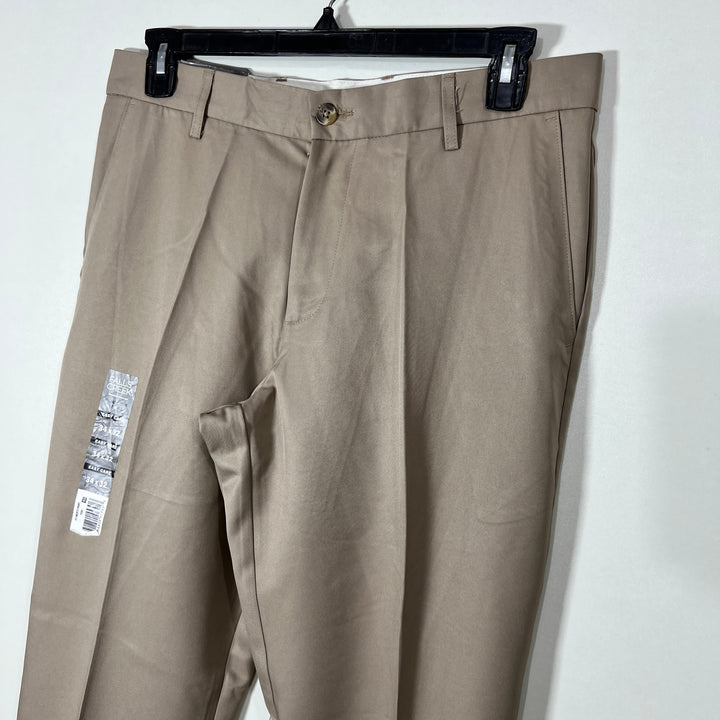 FALLS CREEK EASY CARE STRAIGHT FIT COTTON CHINO PANT BRAND NEW WITHOUT STRETCH