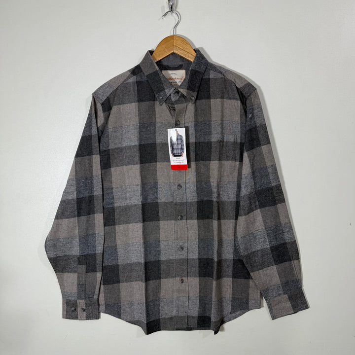 WEATHERPROOF VINTAGE BUTTON DOWN FLANNEL COTTON SHIRT BRAND NEW