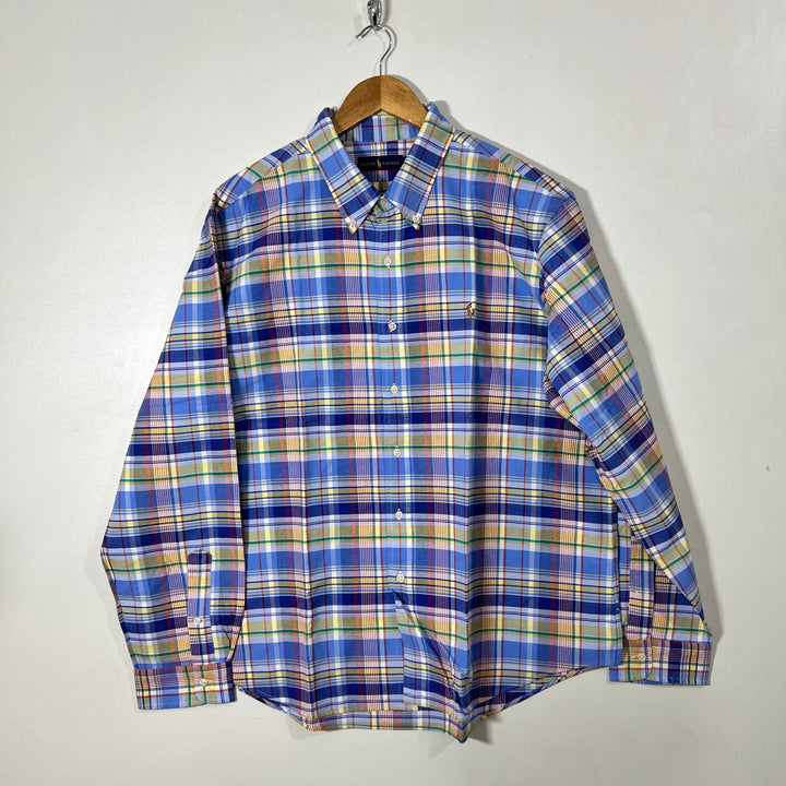 RALPH LAUREN POLO BUTTON DOWN CASUAL COTTON SHIRT