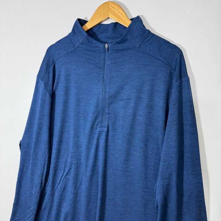 RUSSELL TRAINING FIT HALF ZIP SPORT PULLOVER