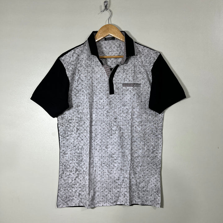 BLVCK SOUL COTTON POLO TSHIRT