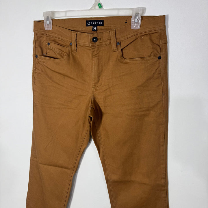 EMPYER STRAIGHT FIT DENIM PANT WITH STRETCH