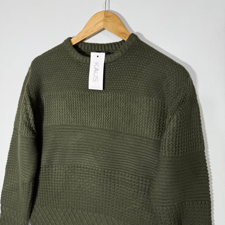 BAKERS KNITWEAR ACRYLIC SWEATER BRAND NEW GREEN COLOUR