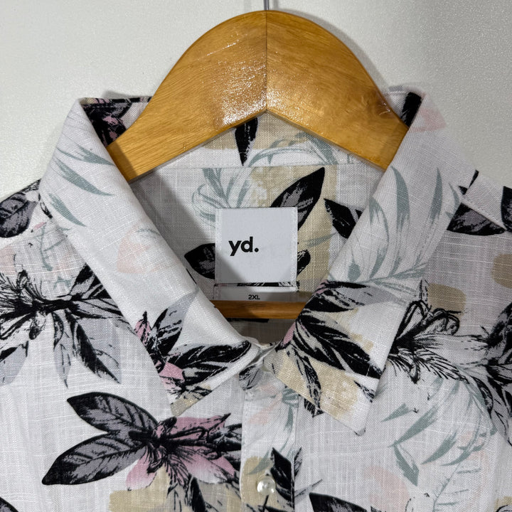 YS PRINTED VISCOSE LINEN SHIRT BRAND NEW