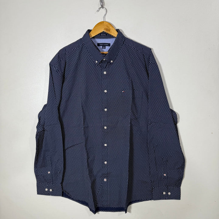 TOMMY HILFIGER BUTTON DOWN CASUAL COTTON SHIRT