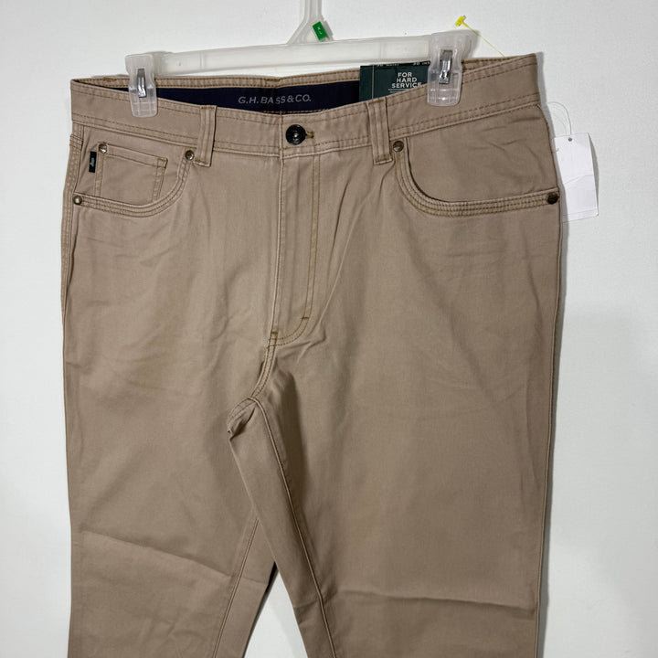 G H BASS CO FLEX WAISTBAND RELAXED FIT COTTON JEANS BRAND NEW WITH STRETCH