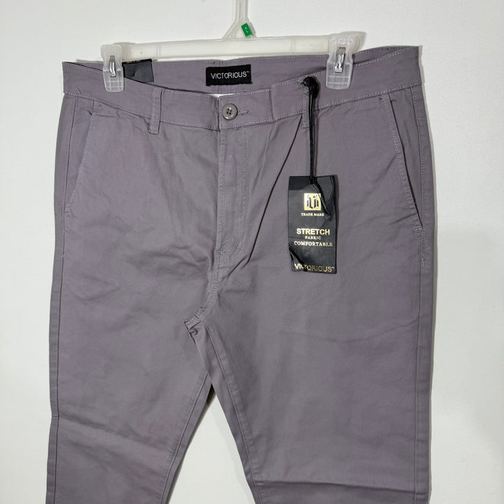 VICTORIOUS SLIM FIT COTTON CHINO PANT BRAND NEW WITH STRETCH