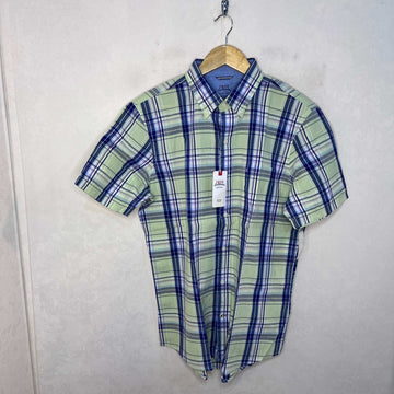 IZOD SALTWATER BUTTON DOWN HALF SLEEVES SHIRT BRAND BEW - JS BROTHERS 