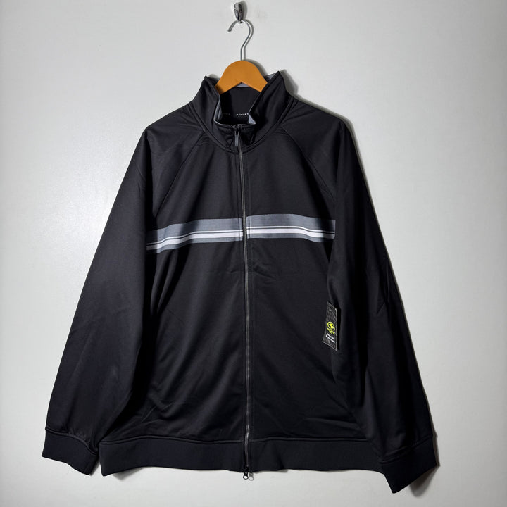 ATHLETIC WORKS SPORT JACKET INNER FLEECE BLACK COLOUR