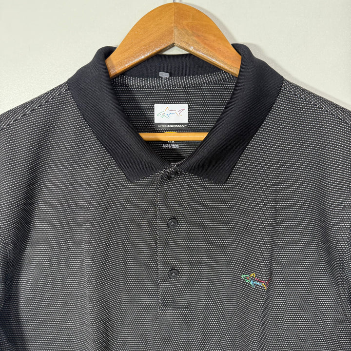 GREG NORMAN PLAY DRY SPORT POLO TSHIRT GREY COLOUR