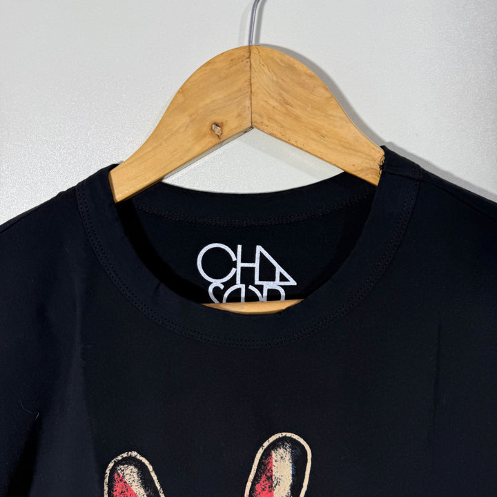 CHASER COTTON TSHIRT BLACK COLOUR