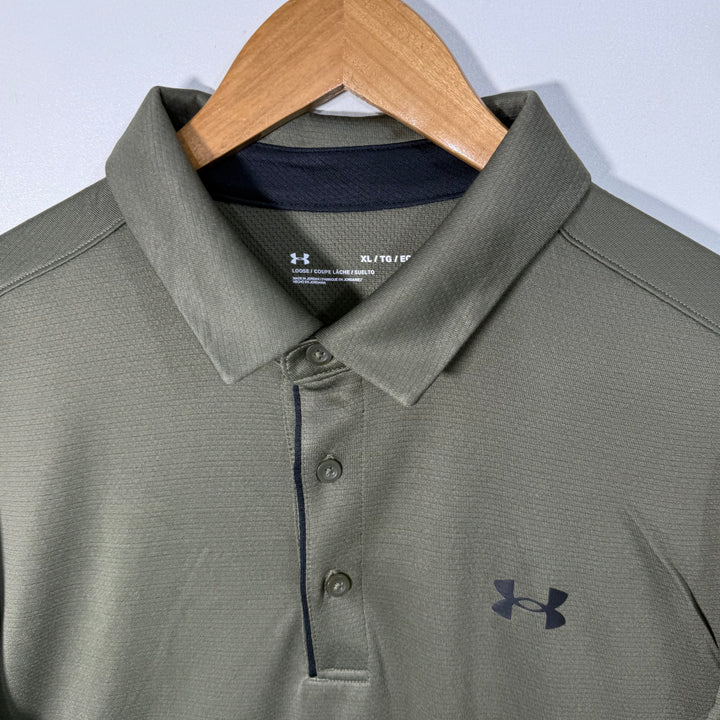 UNDER ARMOUR SPORT POLO TSHIRT  GREEN COLOUR