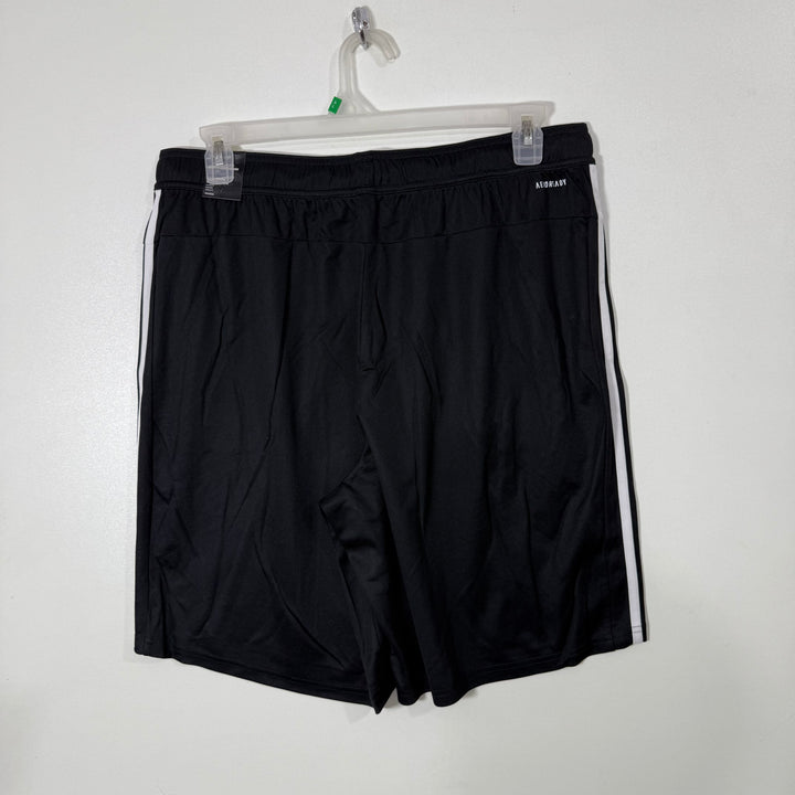 ADIDAS AEROREADY SPORT SHORT BRAND NEW WITH SIDE ZIP POCKETS BLACK COLOUR